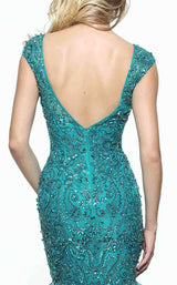 Sherri Hill 50955 Teal Teal