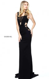 Sherri Hill 50997 Black/Nude