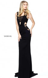 Sherri Hill 50997 Black/Nude