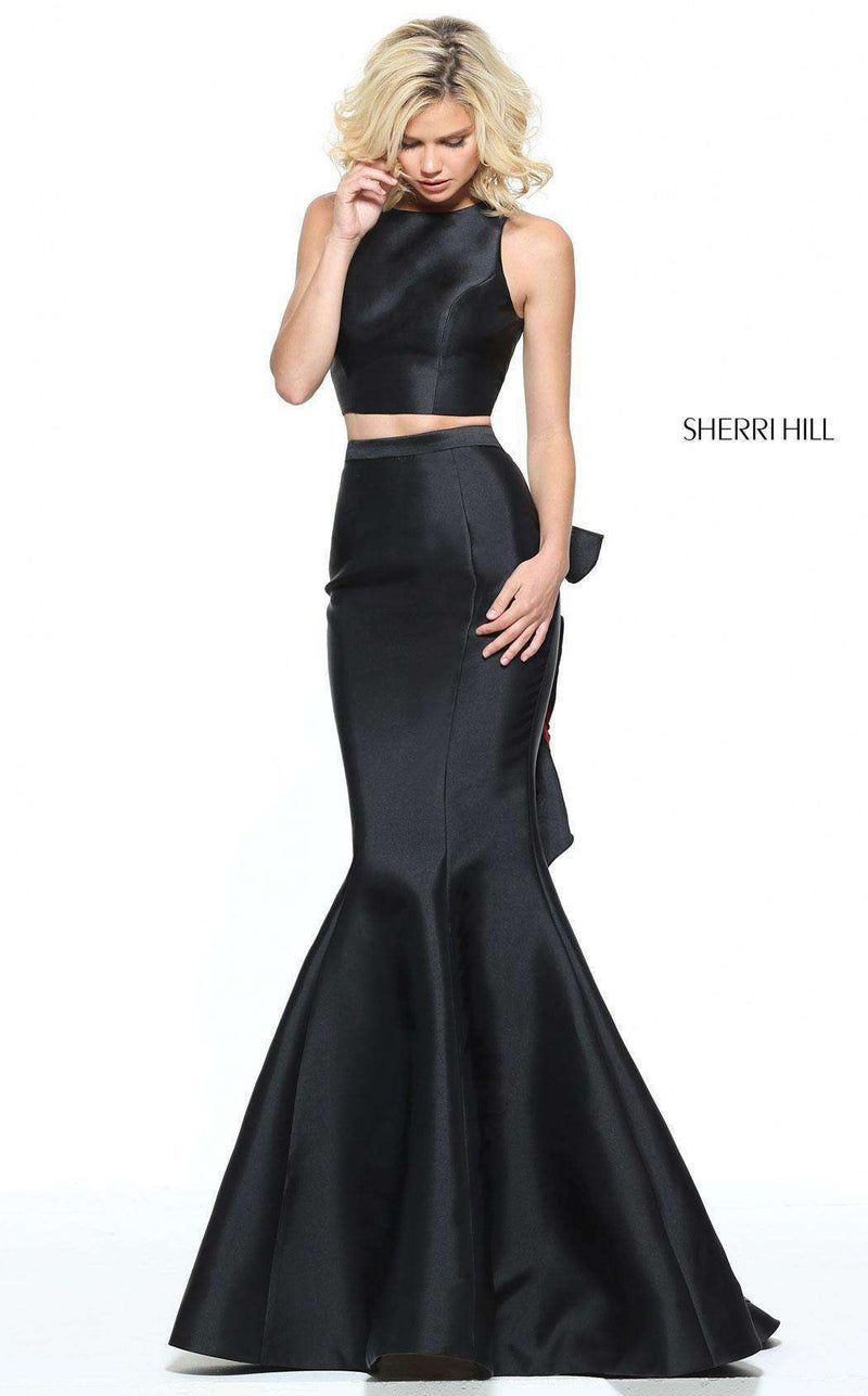 Sherri Hill 51027 Black/Red