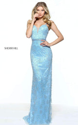 Sherri Hill 51074 Light Blue