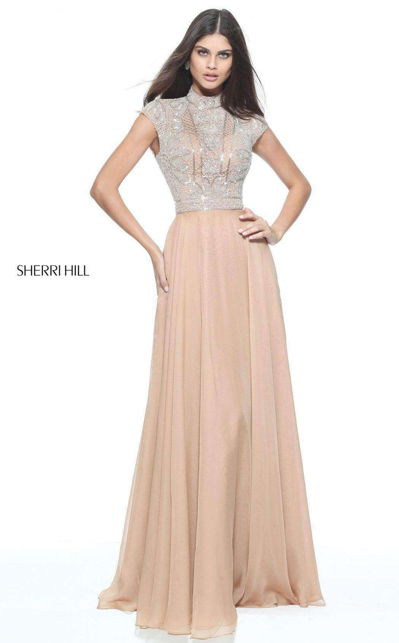 Sherri Hill 51083 Nude