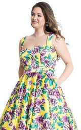 Rachel Allan 7802 Yellow-Lilac
