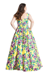 Rachel Allan 7802 Yellow-Lilac