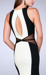 La Femme 23711 Ivory/Black