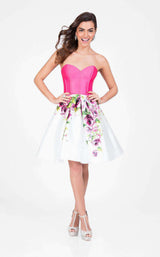 Terani 1711P2118 Fuchsia Multi