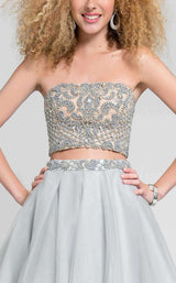 Terani 1711P2690 Silver/Nude