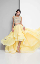 Terani 1711P2692 Yellow/Nude