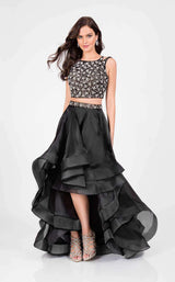 Terani 1711P2692 Black/Nude