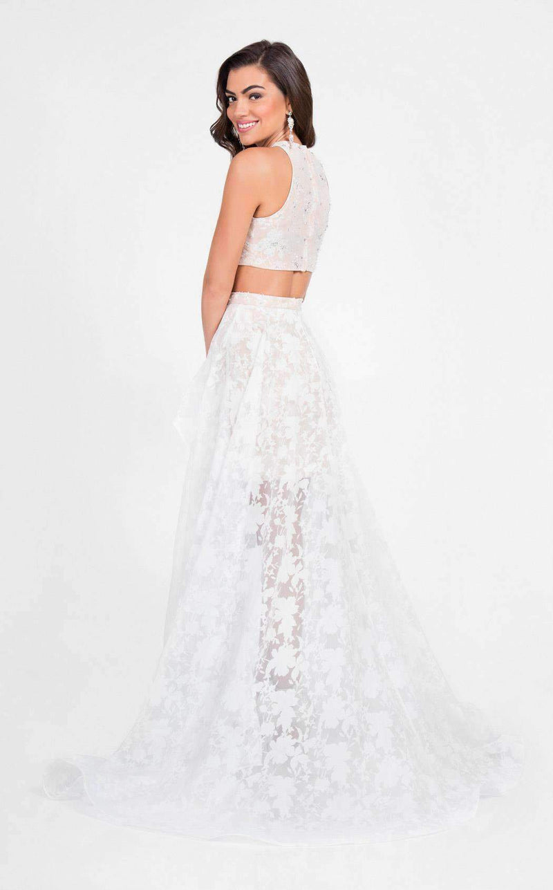 Terani 1711P2731 Ivory/Nude