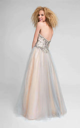 Terani 1711P2857 Silver/Nude