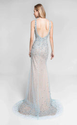 Terani 1712P2517 Sky Blue/Nude
