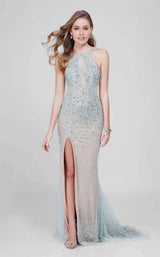 Terani 1712P2517 Sky Blue/Nude