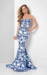 Terani 1712P2536 Blue/Ivory