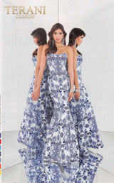 Terani 1712P2536 Blue/Ivory