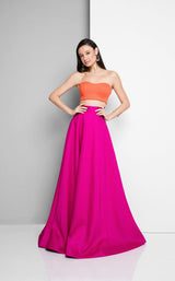 Terani 1712P2741 Fuchsia/Orange