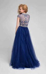 Terani 1712P2899 Navy/Nude