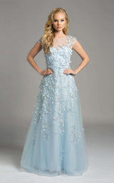 Lara 33217 Light Blue