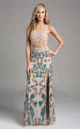 Lara 42637 Champagne Multi