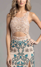 Lara 42637 Champagne Multi