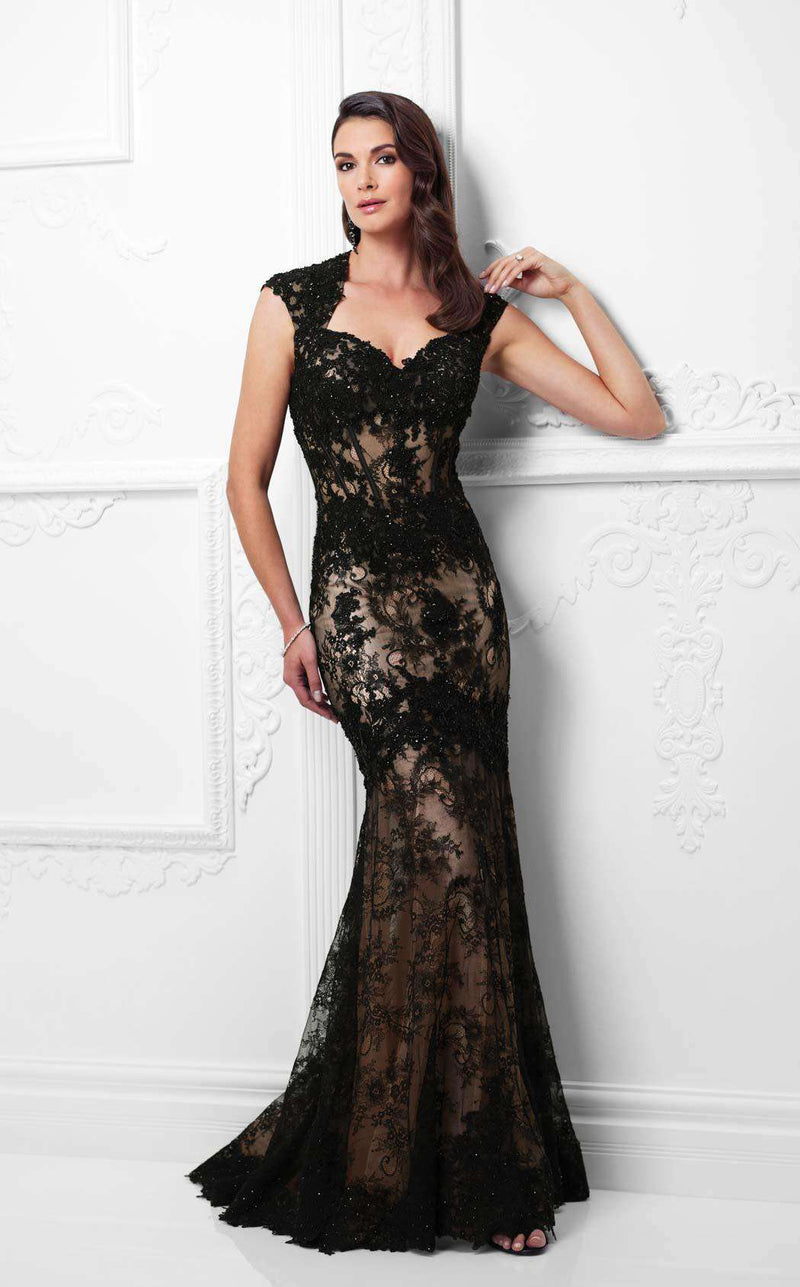 Mon Cheri 117921 Black/Nude