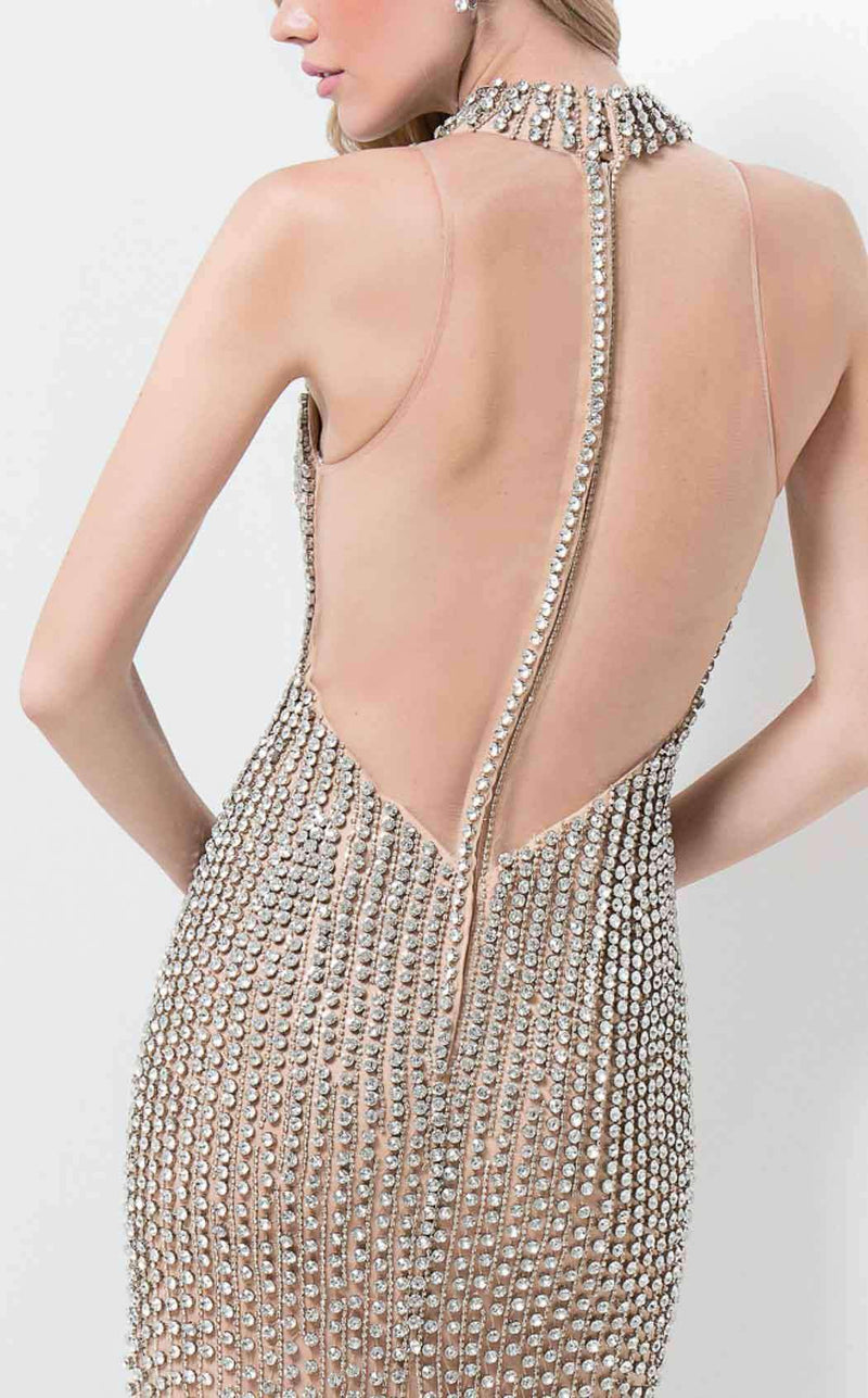 Terani 1711GL3510 Crystal Nude