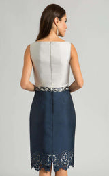 Feriani 18628 Silver/Navy