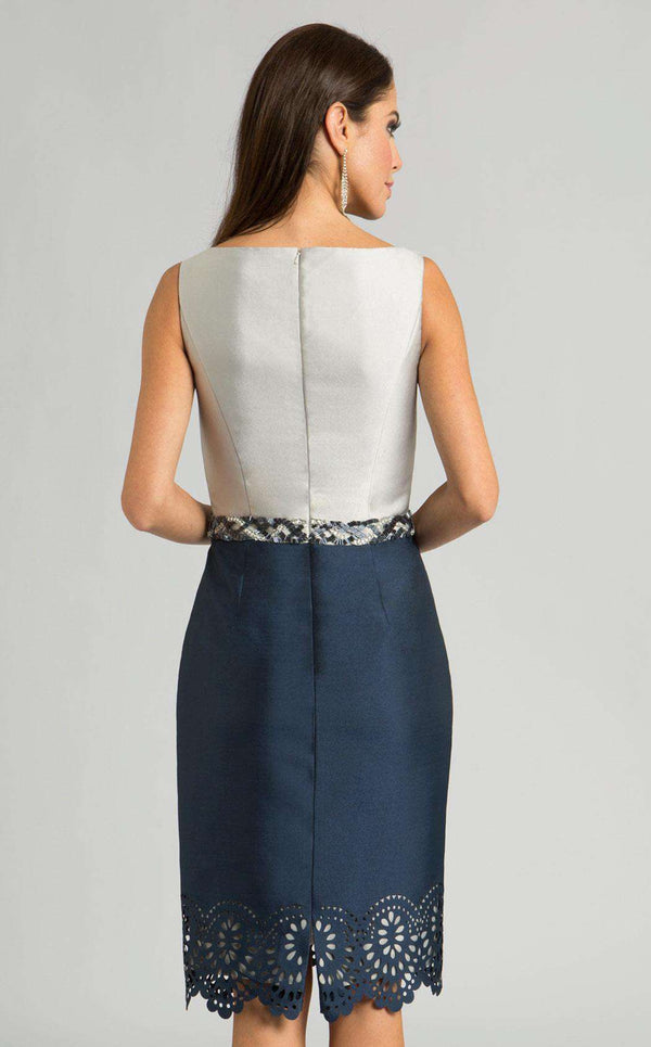 Feriani 18628 Silver/Navy