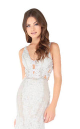 Mac Duggal 79158D Ivory