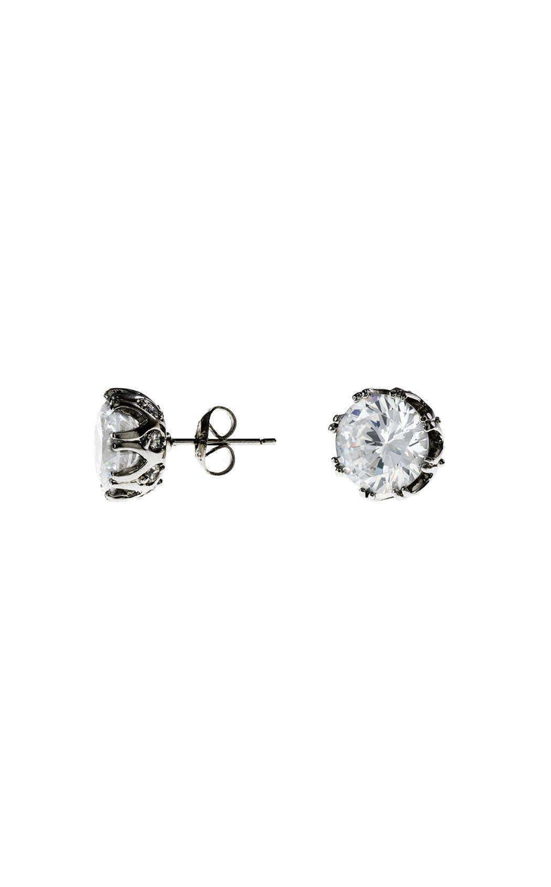 CZ by Kenneth Jay Lane KE099 Clear/Silver