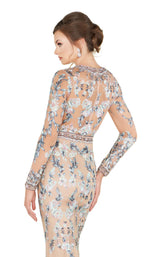 Mac Duggal 79222D Nude Multi