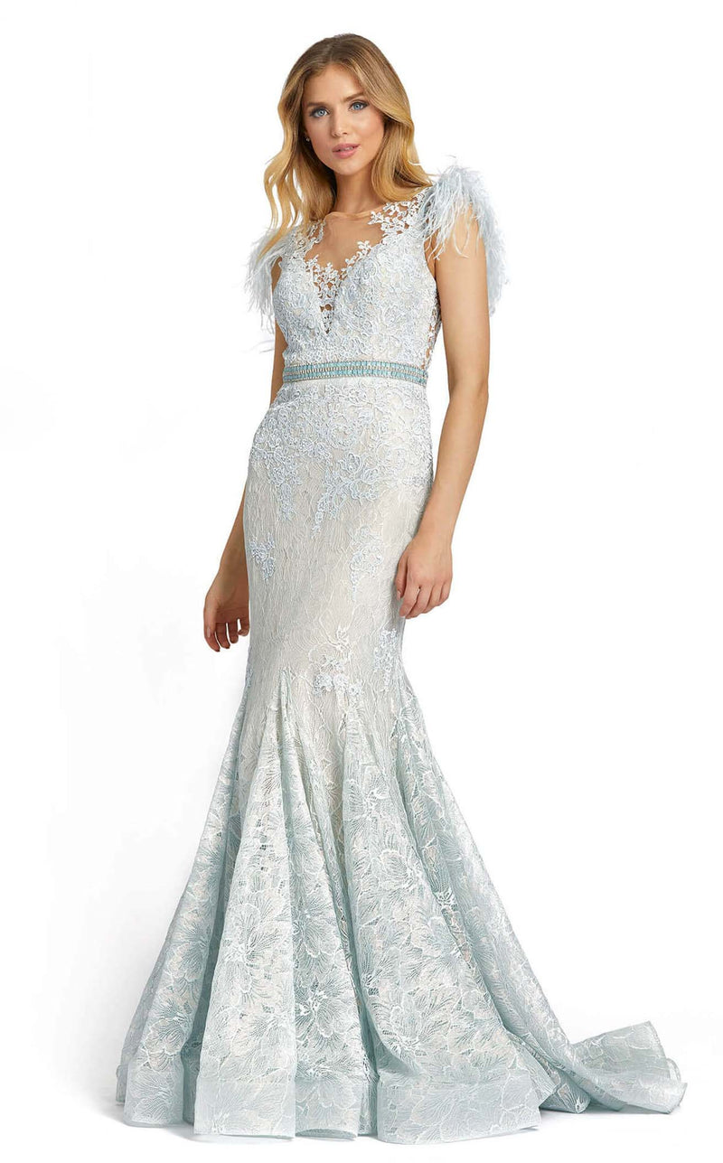 Mac Duggal 79230D Ice-Blue
