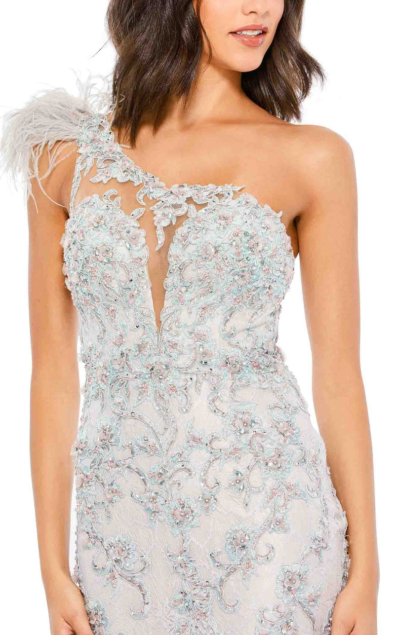 Mac Duggal 79264 Crystal Blue