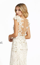 Mac Duggal 79268D Ivory/Nude