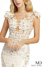 Mac Duggal 79268D Ivory/Nude