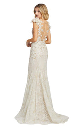 Mac Duggal 79268M Ivory/Nude