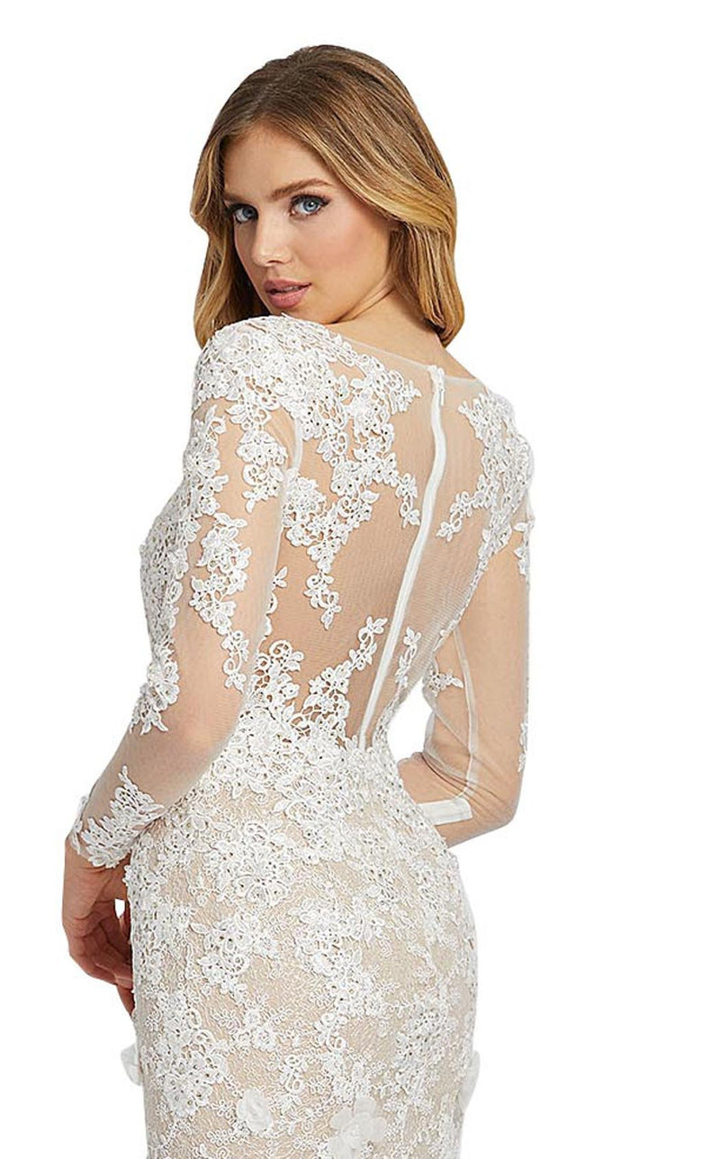 Mac Duggal 79272D Ivory/Nude