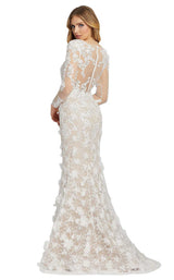 Mac Duggal 79272D Ivory/Nude