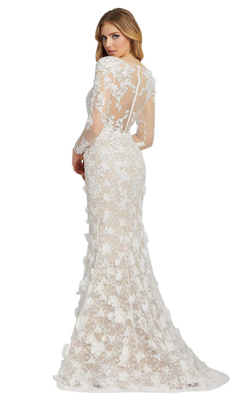 Mac Duggal 79272D Ivory/Nude