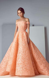 Saiid Kobeisy RE3167 Peach