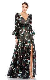 Mac Duggal 79361 Black Multi