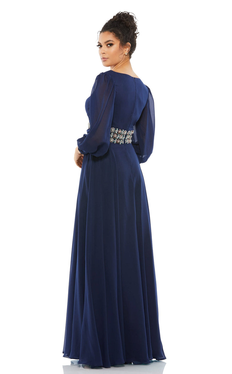 mac duggal navy blue dress Mac Duggal Dress 20365