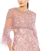Mac Duggal 79427 Rose