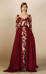 MNM Couture M0019 Burgundy
