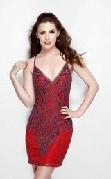 Primavera Couture 1908 Red/Plum