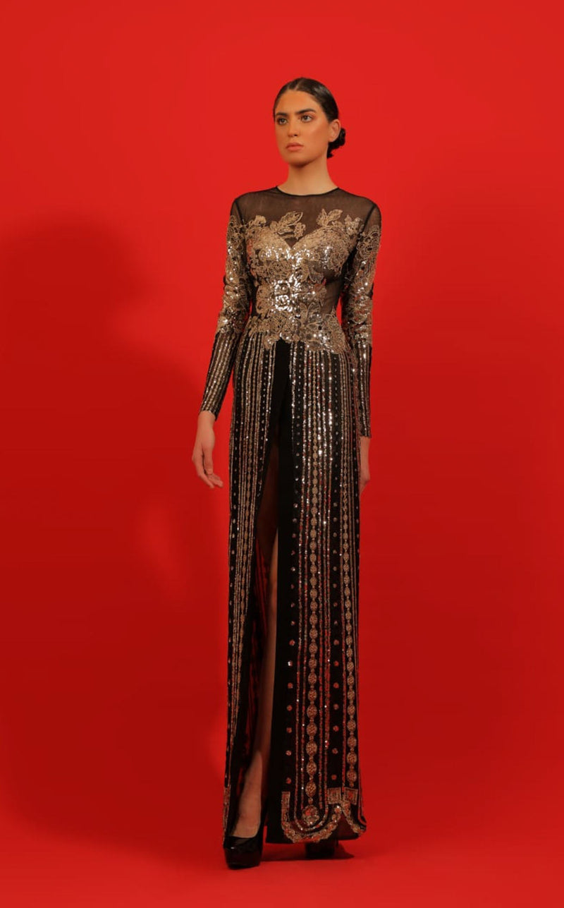 Edward Arsouni Couture 794 Black/Gold