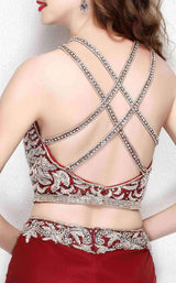 Primavera Couture 1915 Burgundy