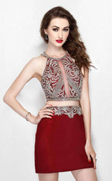 Primavera Couture 1915 Burgundy