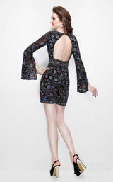 Primavera Couture 1936 Black Multi