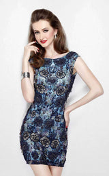 Primavera Couture 1950 Black Multi